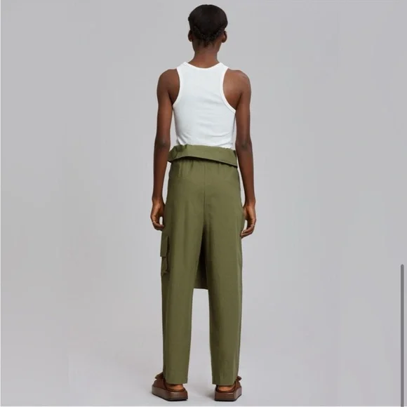 The Frankie Shop Conan Cargo Pants Army Green Size XS/S - Picture 3 of 12